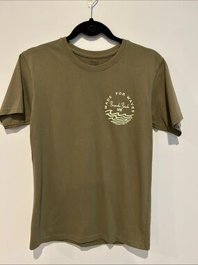 Made For Waves Olive Graphic Tee